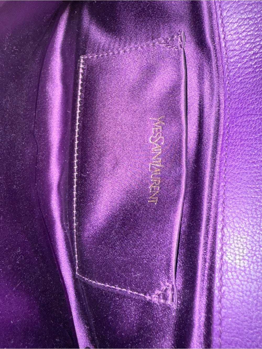Yves Saint Laurent Belle De Jour Flap Clutch Purse - Picture 13 of 15
